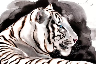 White Tiger IV by Soo Beng Lim canvas print