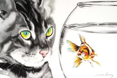 Yin and Yang V by Soo Beng Lim framed canvas print