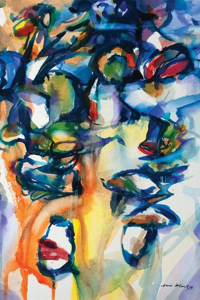 Soo Beng Lim: Boats abstract I by Soo Beng Lim