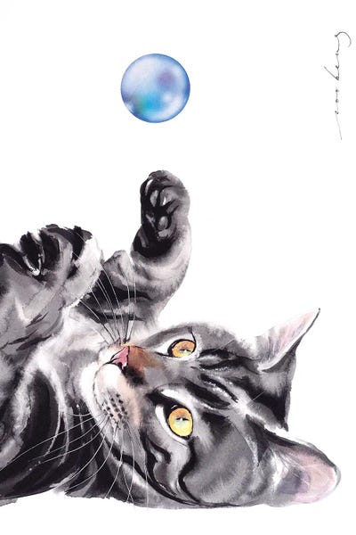 Kittens: Bubble Delight by Soo Beng Lim