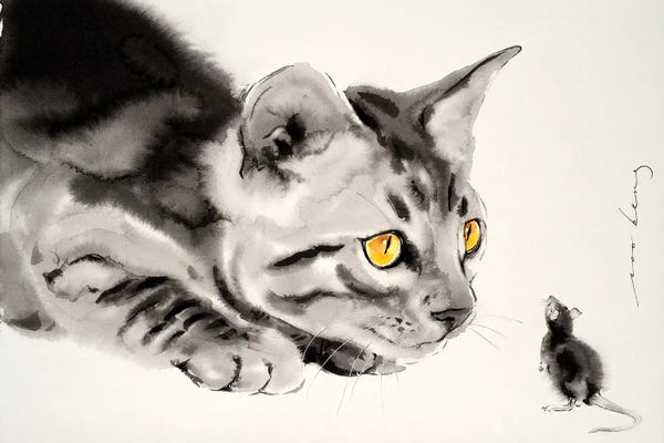 Rodents: Cat And Mouse by Soo Beng Lim
