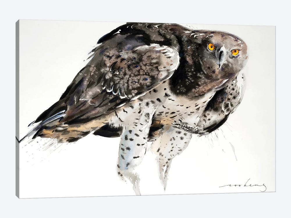 Eagle Power by Soo Beng Lim 1-piece Canvas Art Print