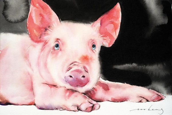 Soo Beng Lim: Prosperity Pig V by Soo Beng Lim