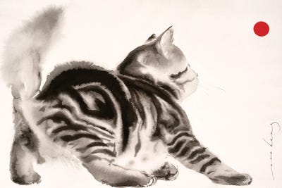 To Catch A Ball II by Soo Beng Lim metal wall art