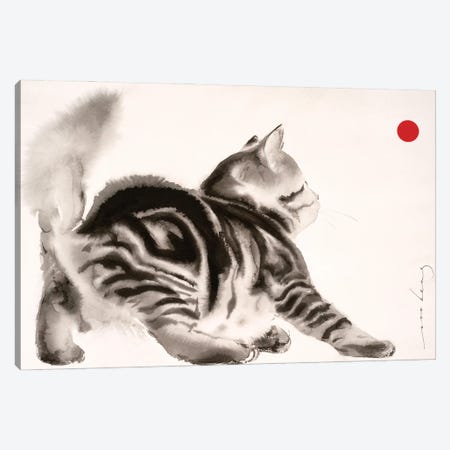 To Catch A Ball II Canvas Print #LIM145} by Soo Beng Lim Canvas Artwork
