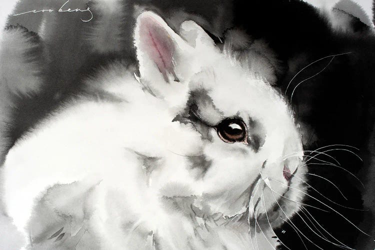 White Rabbit by Soo Beng Lim wall art