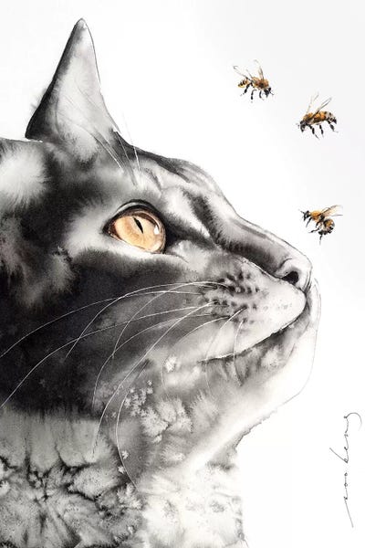 Buzzz.. by Soo Beng Lim canvas print