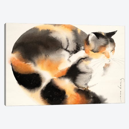 Grooming Session Canvas Print #LIM150} by Soo Beng Lim Canvas Wall Art