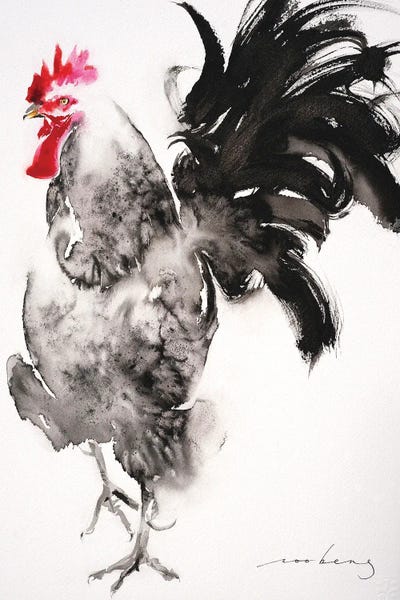 Modern Farmhouse Décor: Out For A Feed III by Soo Beng Lim