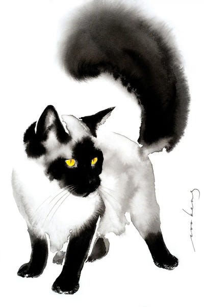 Siamese: Plush Elegance II by Soo Beng Lim