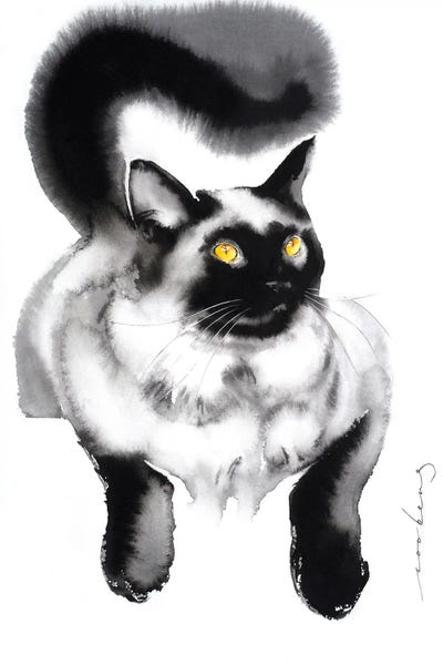 Siamese: Plush Elegance III by Soo Beng Lim