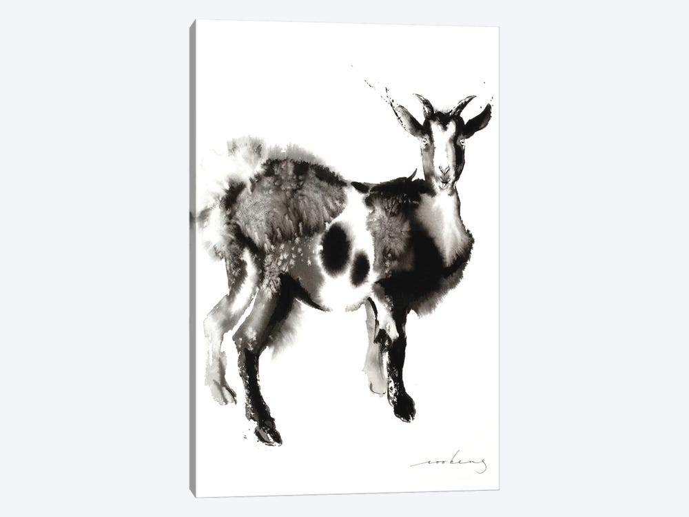 Goat Stance by Soo Beng Lim 1-piece Canvas Artwork