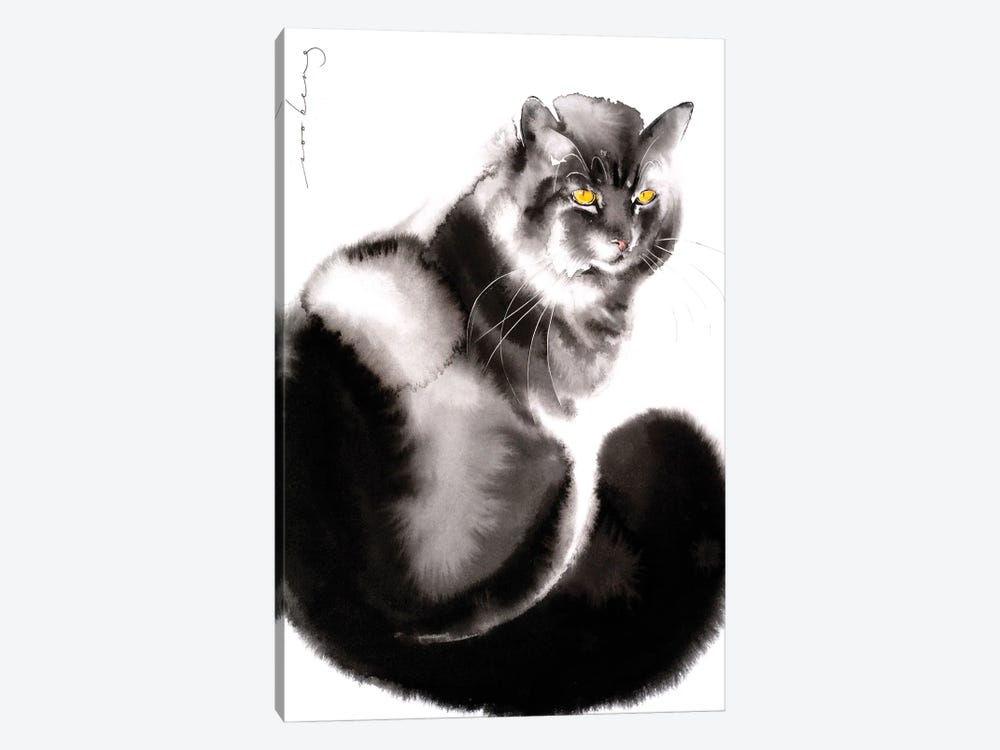 Kitty Welcome II by Soo Beng Lim 1-piece Canvas Print