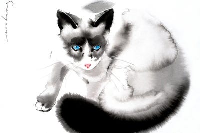 Cat Curiosity II by Soo Beng Lim art print