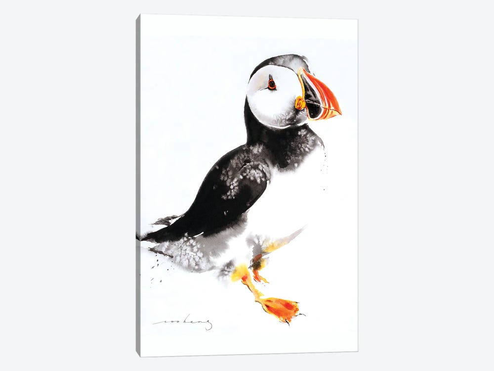 Puffin II by Soo Beng Lim 1-piece Canvas Art