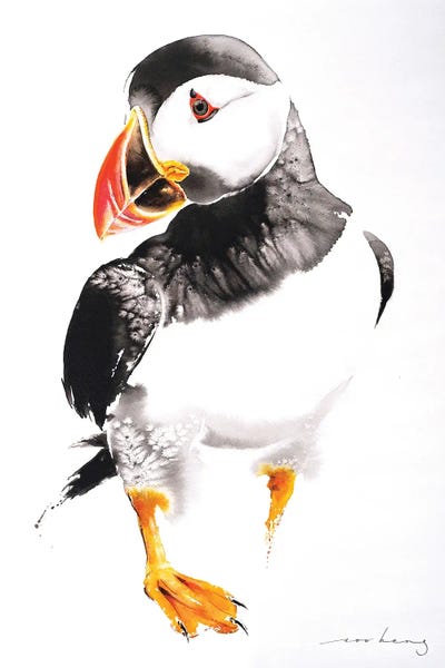 Puffins: Puffin III by Soo Beng Lim