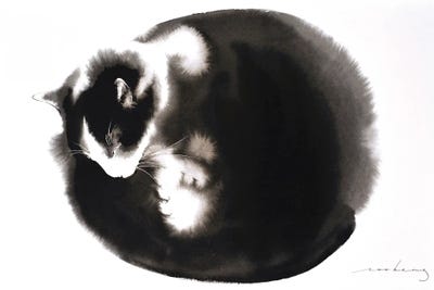 Kitty Ball Of Fur II by Soo Beng Lim canvas print