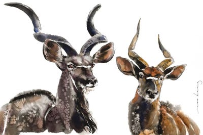 Antelope Charm by Soo Beng Lim art print