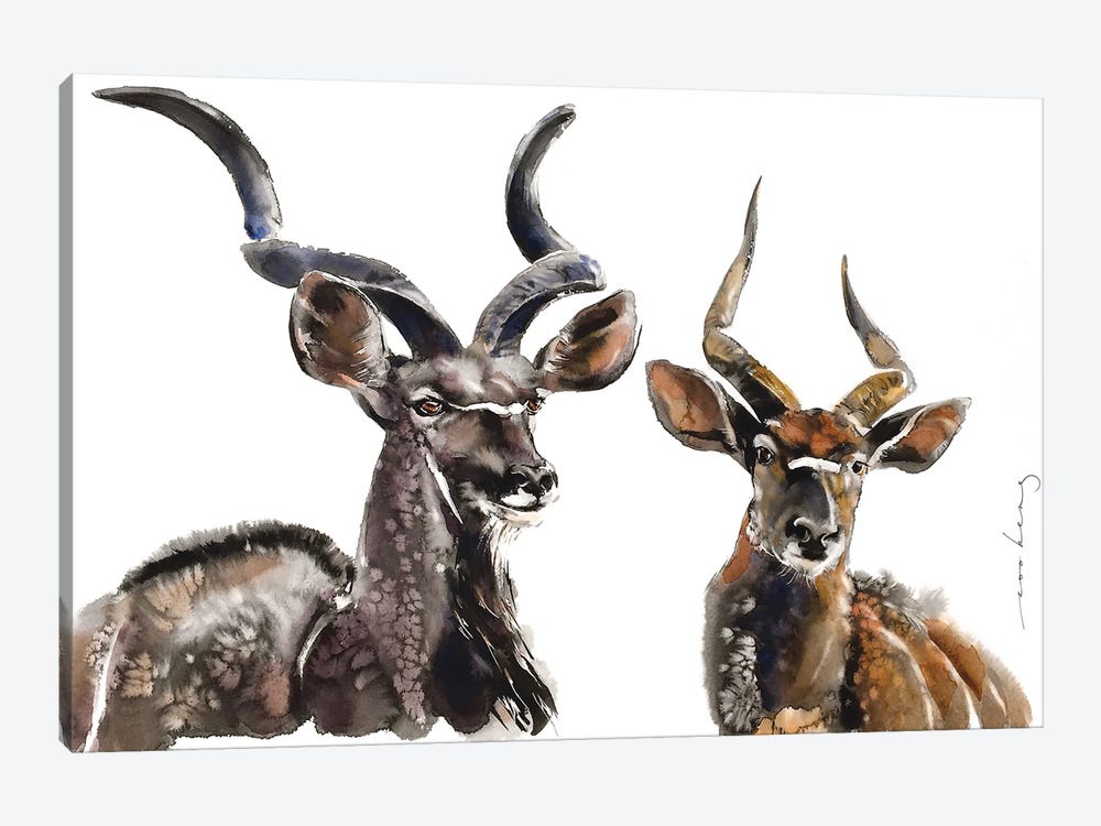 Antelope Charm by Soo Beng Lim 1-piece Canvas Artwork