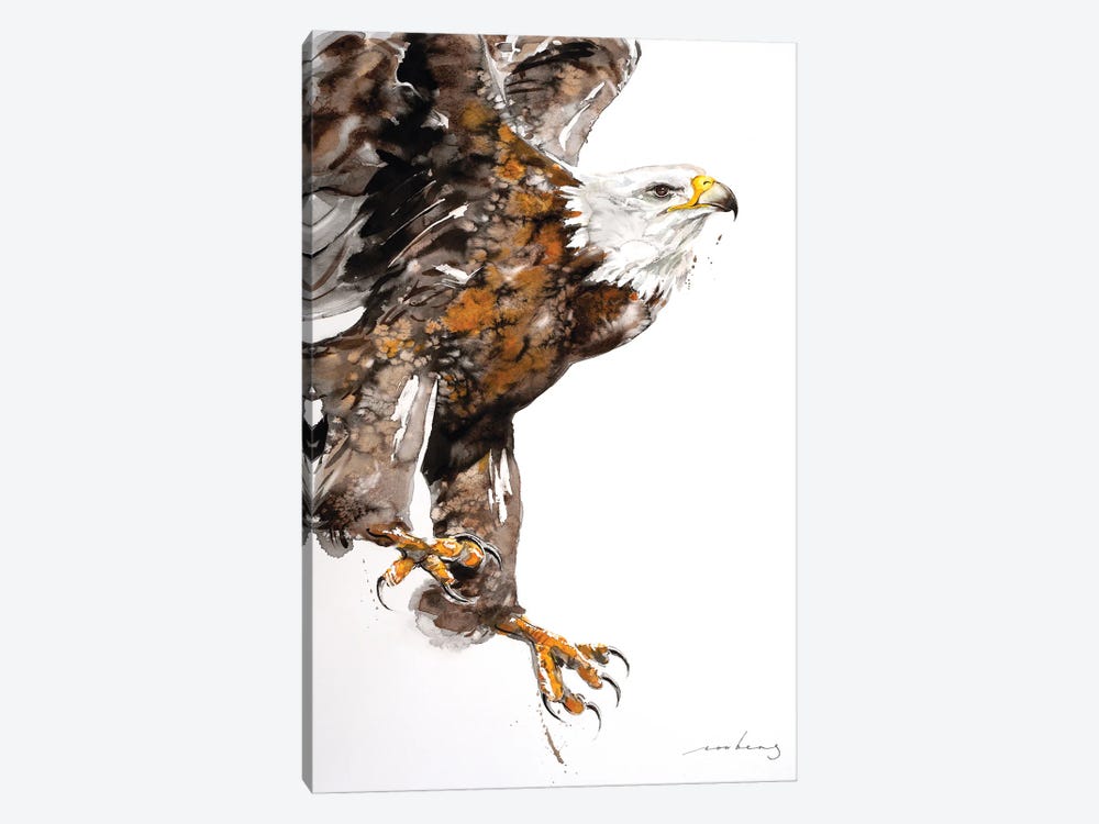 Eagle Power II by Soo Beng Lim 1-piece Canvas Print