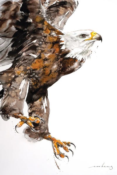 Soo Beng Lim: Eagle Power II by Soo Beng Lim