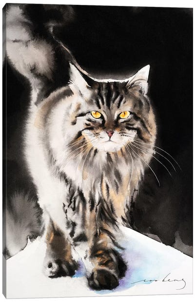 Cat Walk III Canvas Art Print - Soo Beng Lim