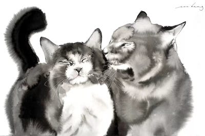 Adoring Love by Soo Beng Lim framed wall art