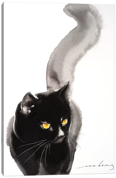 Cat Walk IV Canvas Art Print - Soo Beng Lim