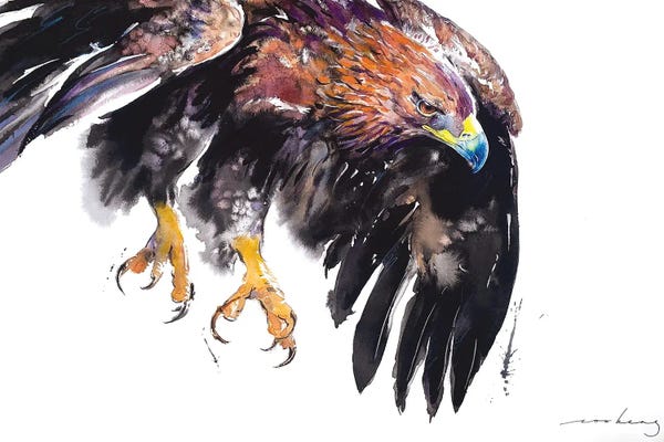 Soo Beng Lim: On Eagle Wing II by Soo Beng Lim