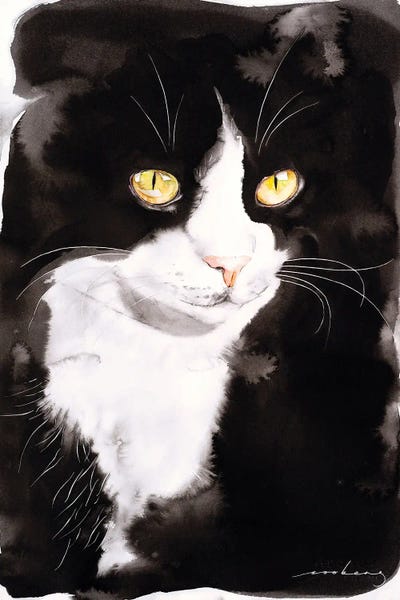 Black Cats: Portrait Of Me..Ow by Soo Beng Lim