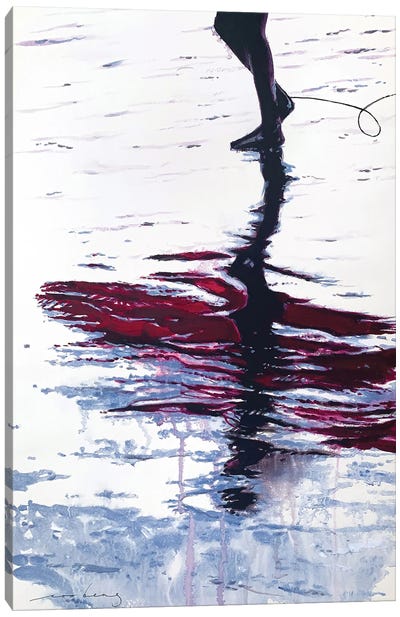Steps Of Reflection Canvas Art Print - Soo Beng Lim