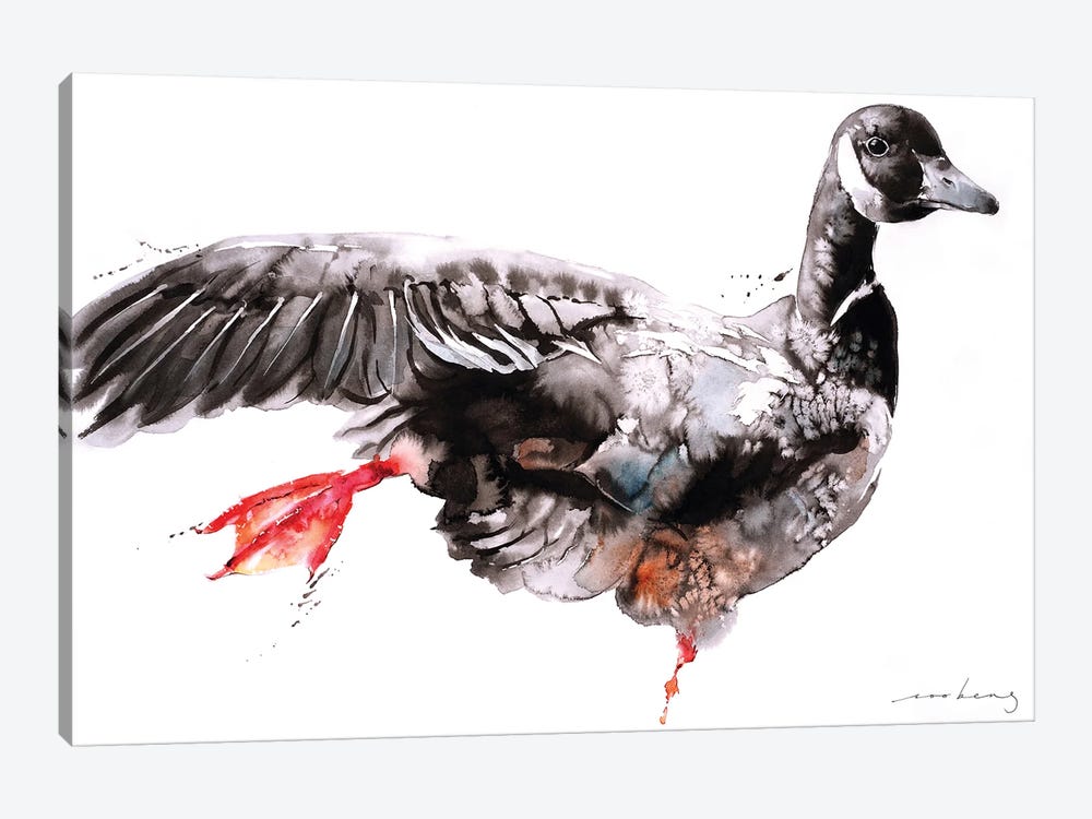 Geese Dance II by Soo Beng Lim 1-piece Art Print