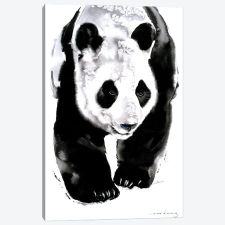 Panda Trail Canvas Print #LIM241} by Soo Beng Lim Canvas Art