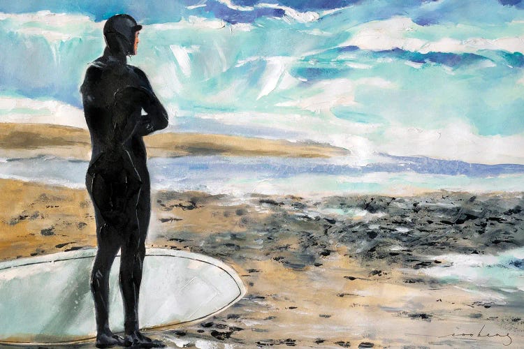 A Surfer's Wait