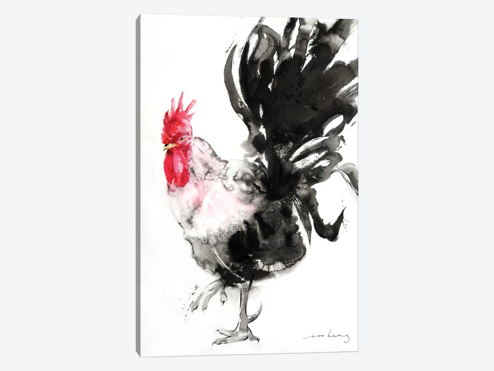 Rooster Flair by Soo Beng Lim 1-piece Art Print