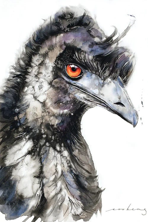 Emu Racer4 by Soo Beng Lim wall art