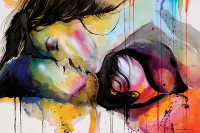 Colour embrace II by Soo Beng Lim canvas print