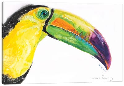 Exotic Bill Canvas Art Print - Toucan Art
