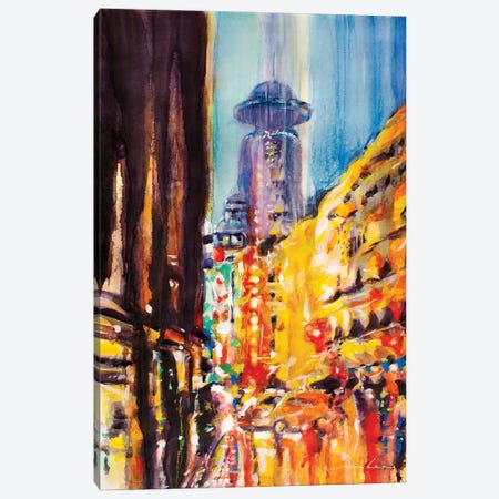 City Skyline Canvas Print #LIM268} by Soo Beng Lim Canvas Wall Art
