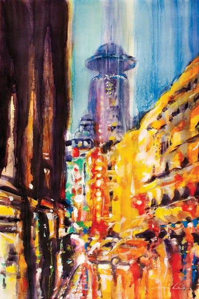 Soo Beng Lim: City Skyline by Soo Beng Lim