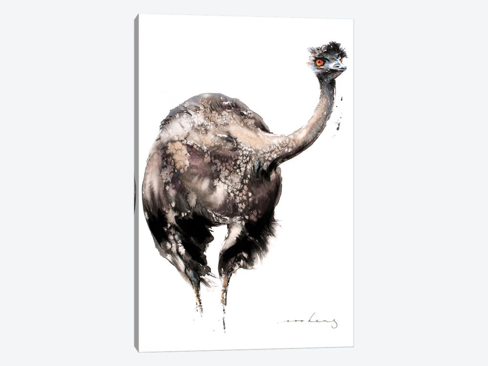 Emu Racer V by Soo Beng Lim 1-piece Canvas Art