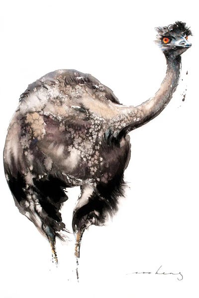 Soo Beng Lim: Emu Racer V by Soo Beng Lim