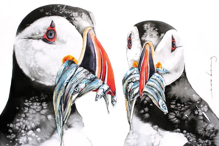 Fishy Bonanza by Soo Beng Lim wall art
