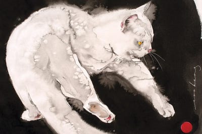Kitty Play II by Soo Beng Lim canvas print
