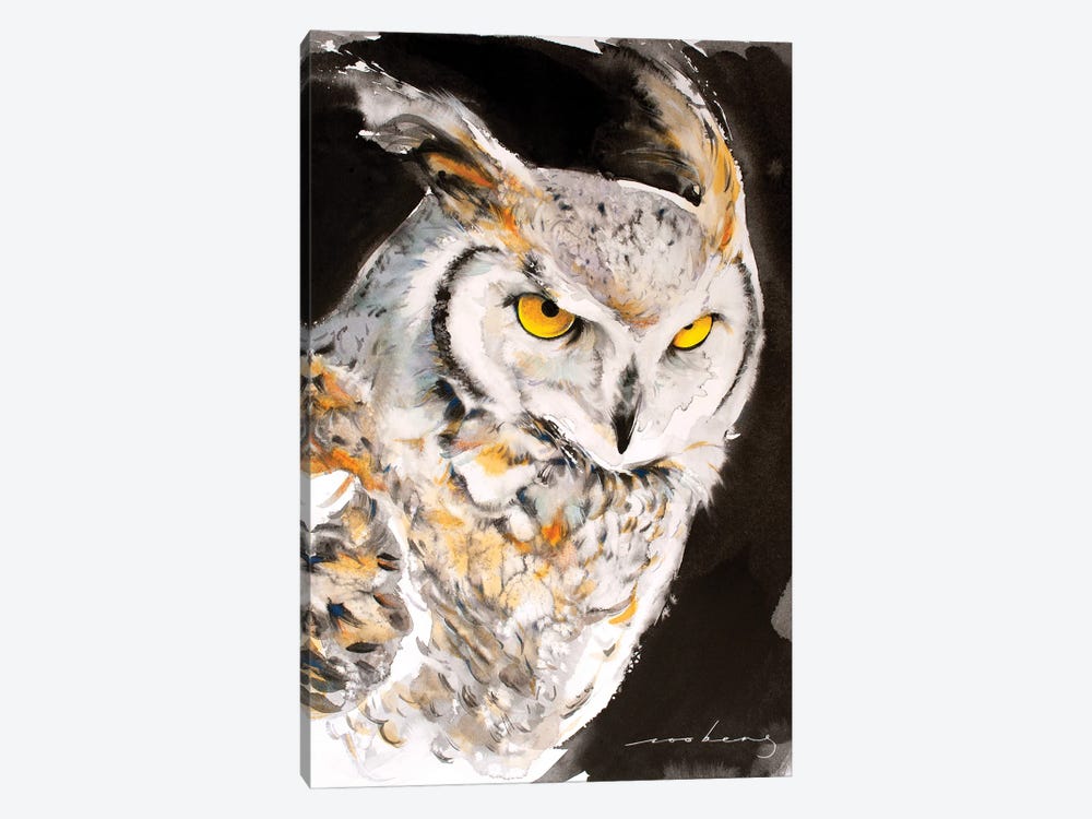 Mystical Owl by Soo Beng Lim 1-piece Canvas Art