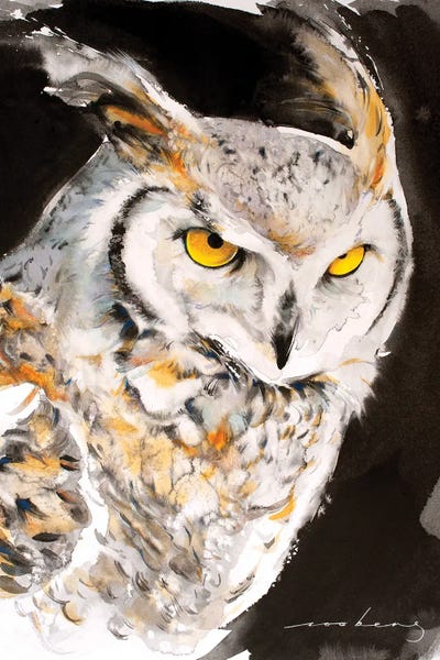 Soo Beng Lim: Mystical Owl by Soo Beng Lim