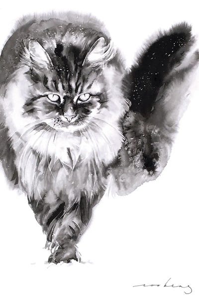 Soo Beng Lim: Wintery Stroll by Soo Beng Lim