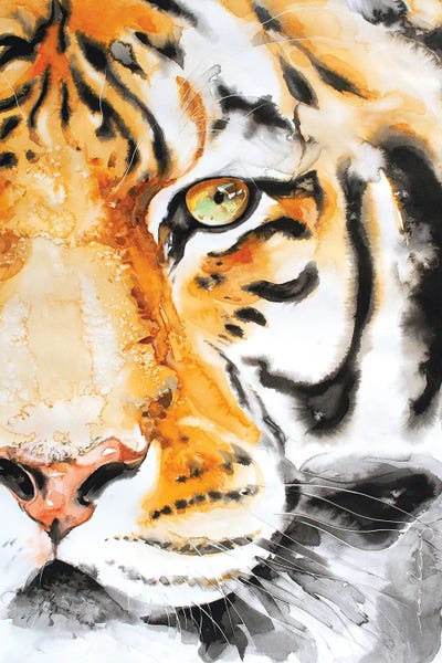 Water Tiger by Soo Beng Lim multi panel art