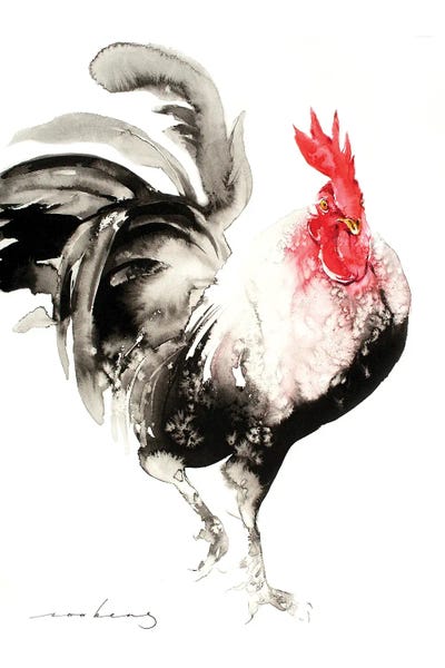 Chickens & Roosters: Rooster Strut by Soo Beng Lim