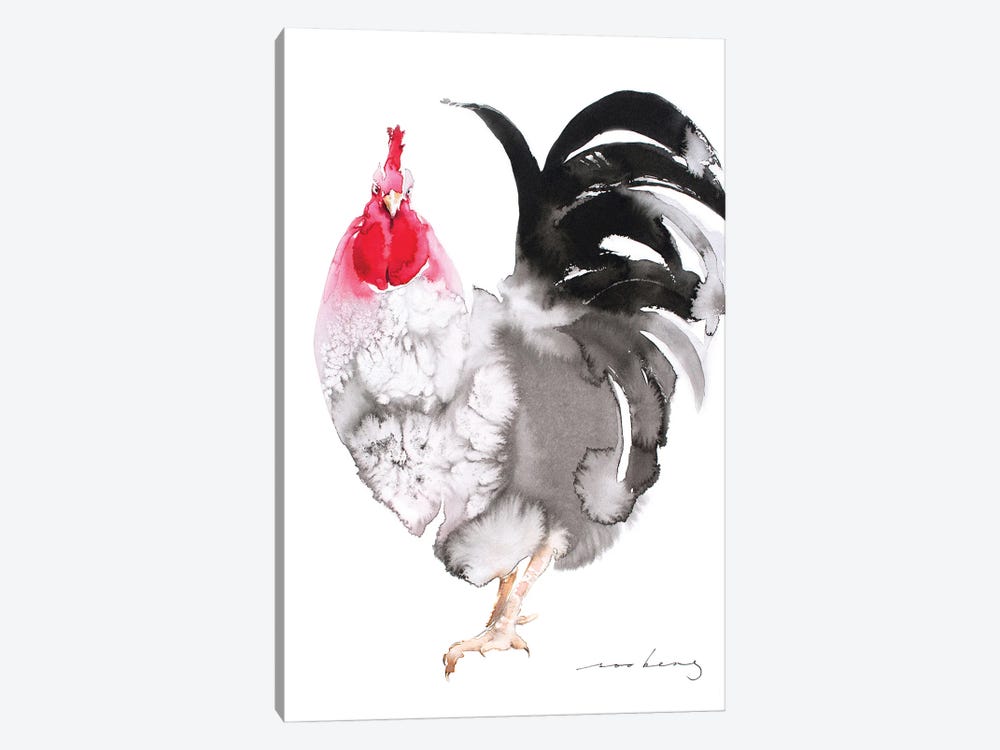 Rooster Charm by Soo Beng Lim 1-piece Art Print
